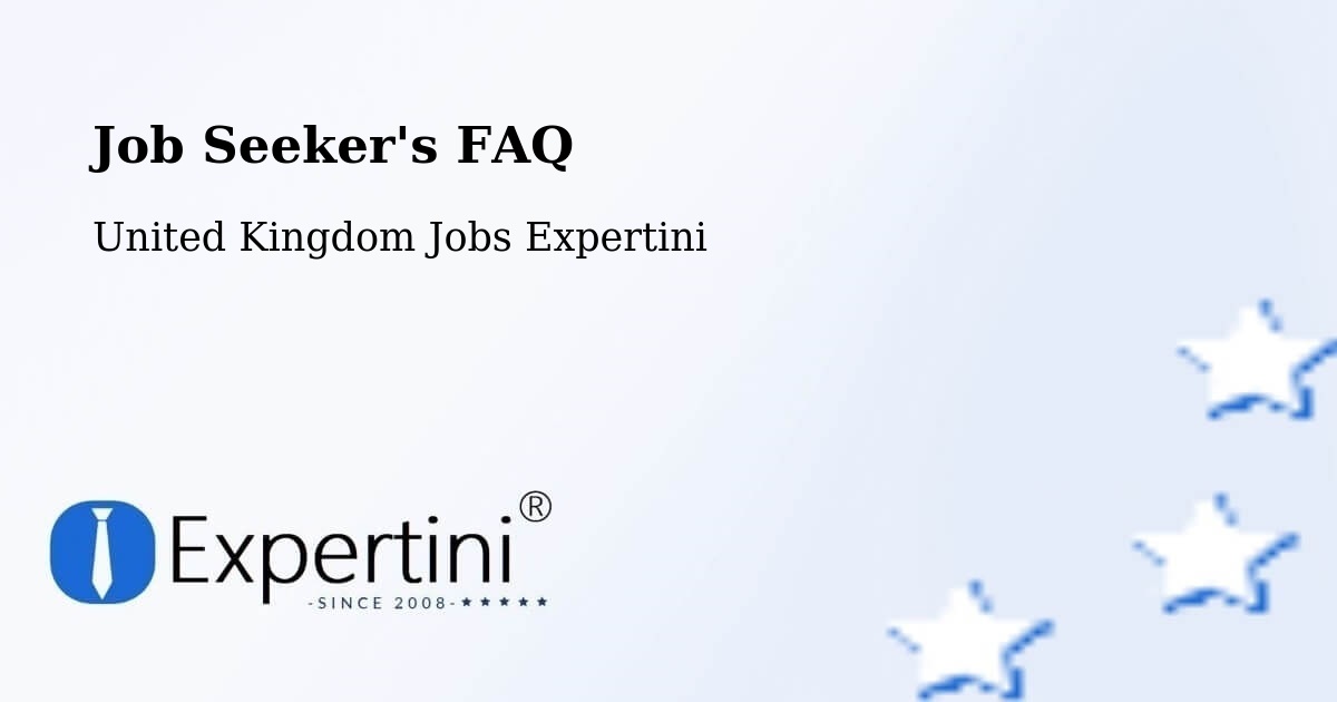 Job Seeker FAQ – Leek - United Kingdom Jobs Expertini